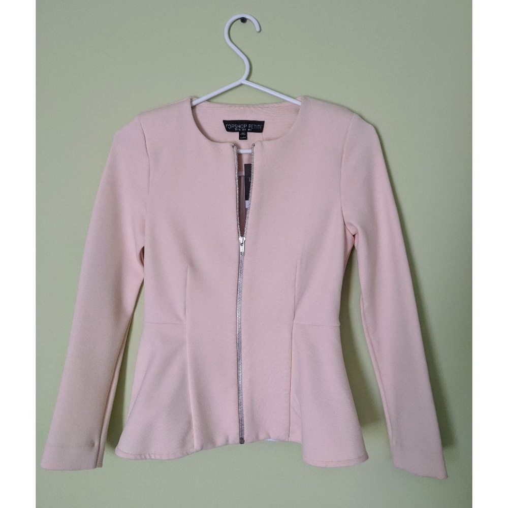 TOPSHOP Petite Pink Blazer - NEW!